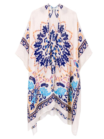 Fuji Print Kimono - Shopmossrose